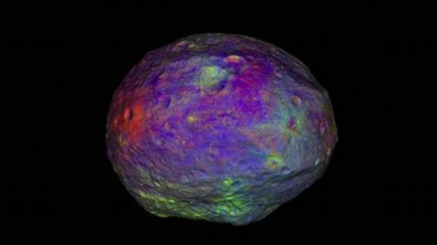 VIDEO: La NASA presenta un video psicodélico del asteroide Vesta