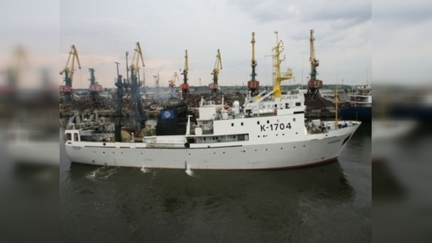 La nave Atlántida regresa de la expedición al Sureste Pacífico