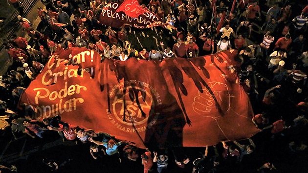 Fotos: Brasil vive una nueva jornada de protestas contra el Mundial