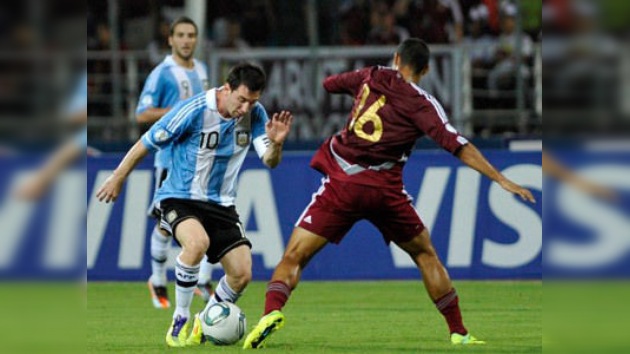 Victoria pionera de Venezuela a la Argentina de Messi