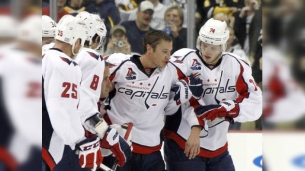 Washington y Pittsburgh rinden homenaje al Lokomotiv en la NHL