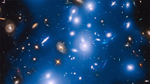 La Nasa publica una imagen de la luz fantasma de estrellas de galaxias muertas