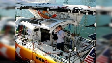 Chica de 16 años zarpa de California para dar la vuelta al mundo en barco