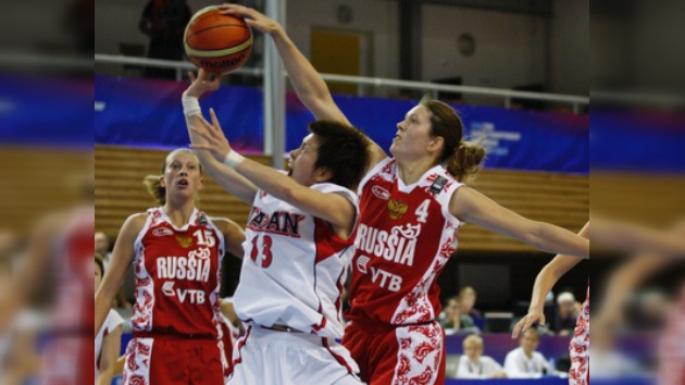 Rusia vence a Japón en su debut en el Mundial de Baloncesto femenino