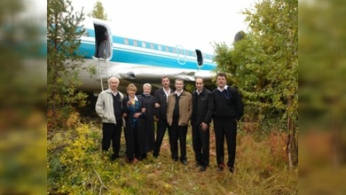 Galardonaron a los pilotos que aterrizaron un Tu-154 en el bosque