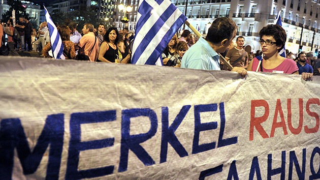 Protestas multitudinarias recibirán a Merkel en Grecia