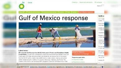 BP paga más de 10 mil dólares diarios por su reputación en Internet