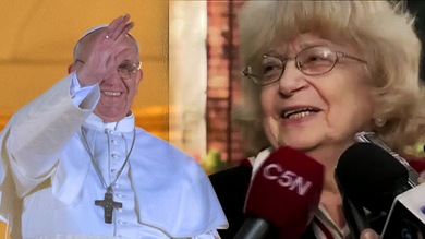 Al papa Francisco le salen ex novias: "Si no me caso con vos, me hago cura"