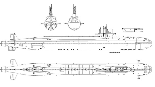 Rusia empezará a construir dos submarinos atómicos en 2013