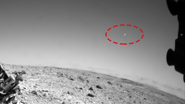 ¿Halló la Nasa ovnis en Marte?