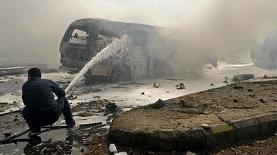 Siria: Una serie de explosiones sacude Damasco