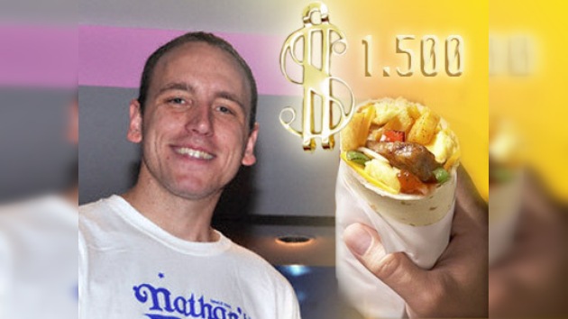 Récord de ingesta de burritos