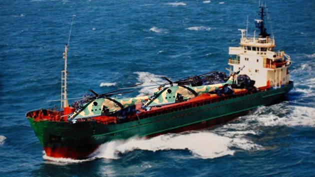 La Armada rusa escoltará un barco cargado con helicópteros de combate para Siria