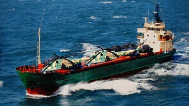 La Armada rusa escoltará un barco cargado con helicópteros de combate para Siria