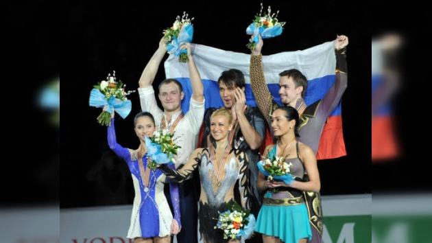 Rusia copa el podio en el Campeonato Europeo de Patinaje Artístico