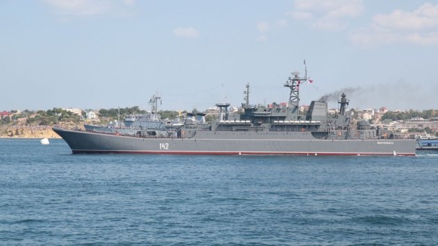 Buque de guerra ruso zarpa rumbo a Siria
