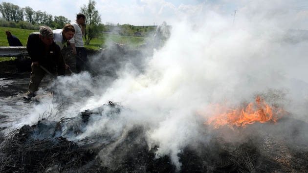 Autodefensas: Aldea cerca de Slaviansk fue atacada con fuego de artillería dejando víctimas