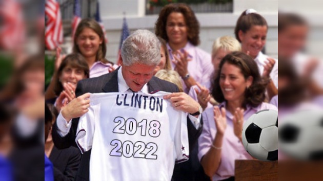 Bill Clinton presentará la candidatura de EE. UU. al Mundial de 2018 ó 2022