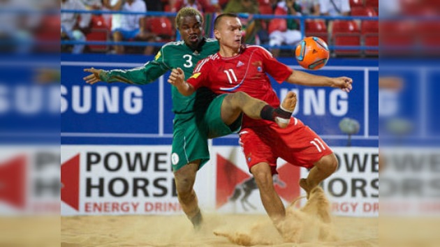 La selección rusa de fútbol playa conquista la Copa Intercontinental
