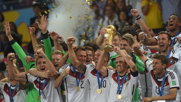 Alemania levanta su cuarta Copa del Mundo en el estadio de Maracaná
