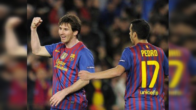 Festival del Barcelona en la Liga de Campeones con nuevo récord de Messi
