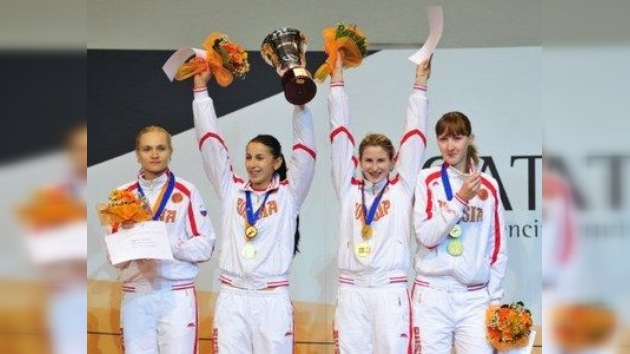 Mundial de esgrima: dominio ruso en sable masculino y florete femenino