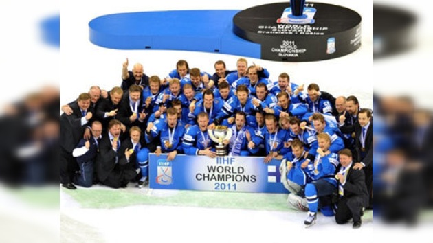Finlandia se proclama nueva campeona mundial de hockey