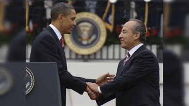 Obama promete apoyo contra los cárteles mexicanos