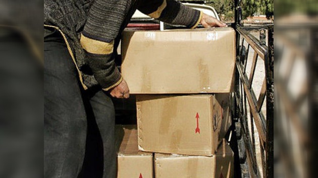 Siete camiones de ayuda humanitaria llegan a la ciudad siria de Homs