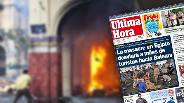 Polémica portada: "La masacre en Egipto desviará a miles de turistas hacia Baleares"