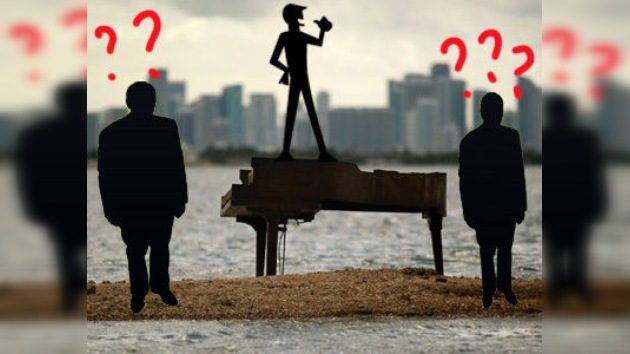 La lucha por la autoría del misterioso piano colocado en el mar en Miami