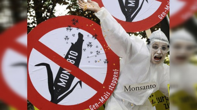 'Occupy' se planta ante los cultivos transgénicos