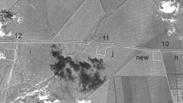 Descubren murallas romanas en antiguas fotos espía desclasificadas de Rumanía