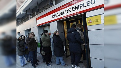El paro no se mueve de España