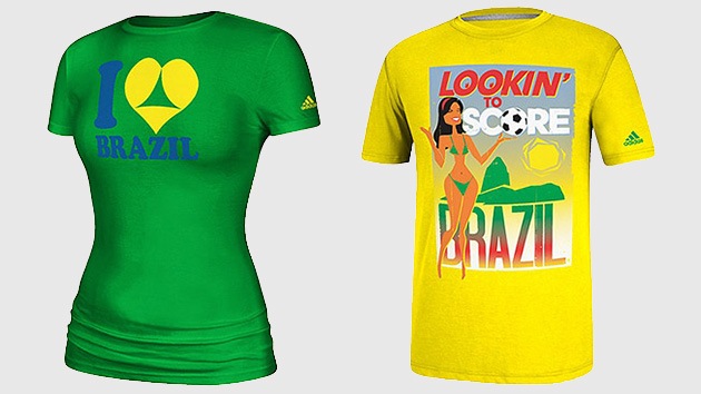 Adidas retira del mercado camisetas de Brasil 2014 por invitar al turismo sexual