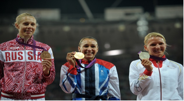 FOTOS: La rusa Tatiana Chernova quedó relegada al bronce olímpico en heptatlón