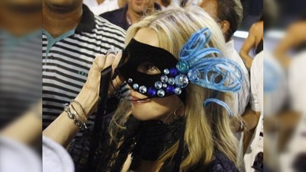 Madonna estuvo en el sambódromo brasileño