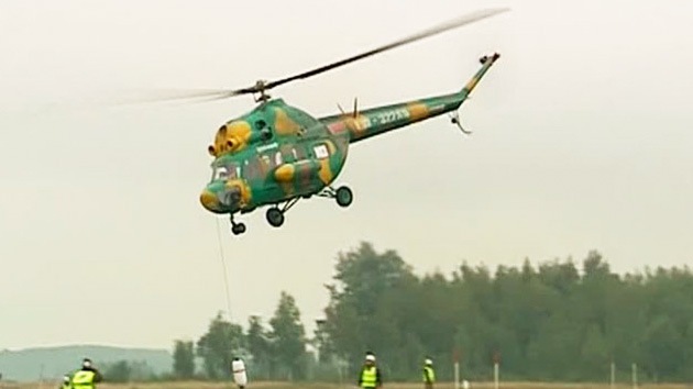 Pilotos rusos ganan el campeonato mundial de manejo de helicópteros