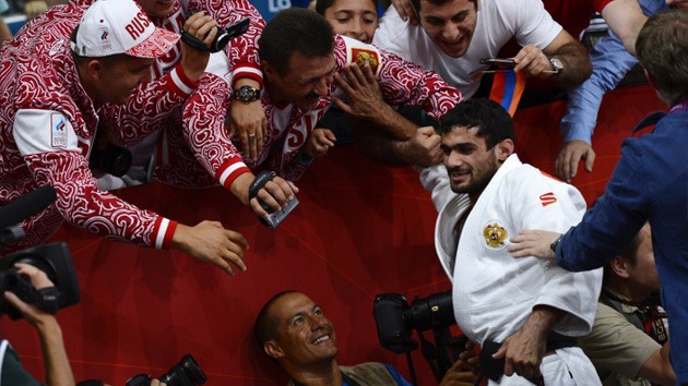 Londres 2012: el yudoca Arsén Galstyán consigue la primera medalla de oro para Rusia