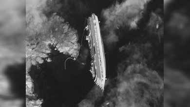 El capitán del crucero italiano naufragado admite un error de navegación