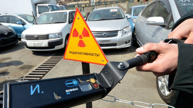 Rusia prohibió la entrada de 130 coches radiactivos japoneses en 2013