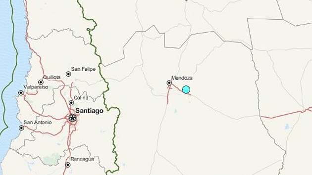 Un sismo de 5,4 grados sacude Argentina