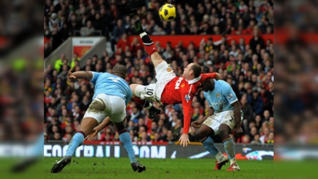 Golazo de Rooney es elegido como el mejor de la historia de la Premier League