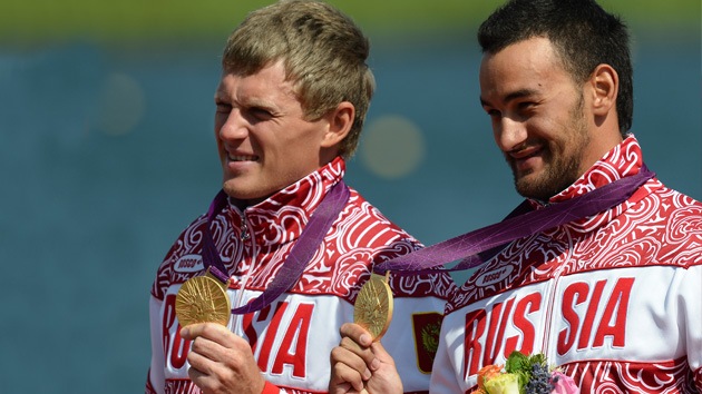 Londres 2012: pareja rusa se cuelga el oro en la categoría de K2 200 metros