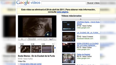 Google Video dejará de existir el próximo 29 de abril