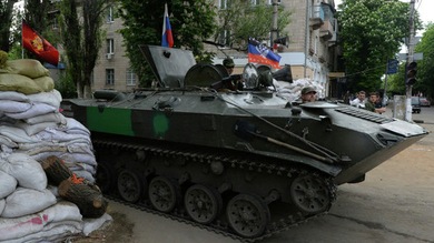 Potentes explosiones se escuchan en la ciudad ucraniana de Slaviansk