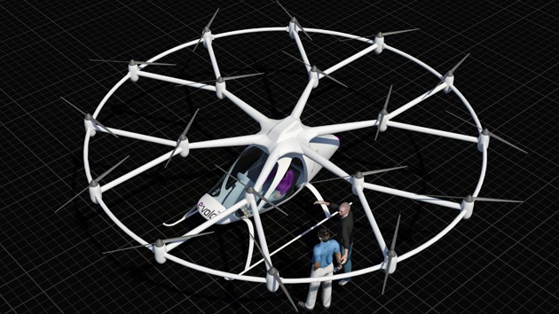 Llega el Volocopter: el helicóptero eléctrico realiza su primer vuelo