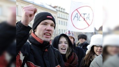 Un 'sábado de ira' contra el ACTA en Europa