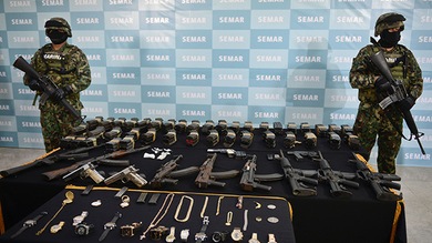 Cártel mexicano: Dejaremos las armas si el Gobierno nos da seguridad