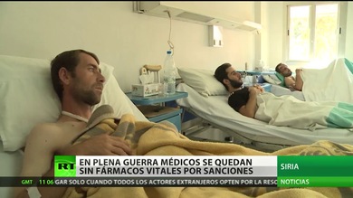El mercado negro sirio sufre déficit de fármacos